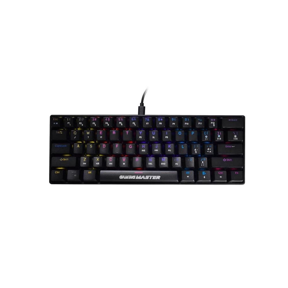 Teclado Gamer Mecanico Spectrafury Black Kbl8 Rbg
