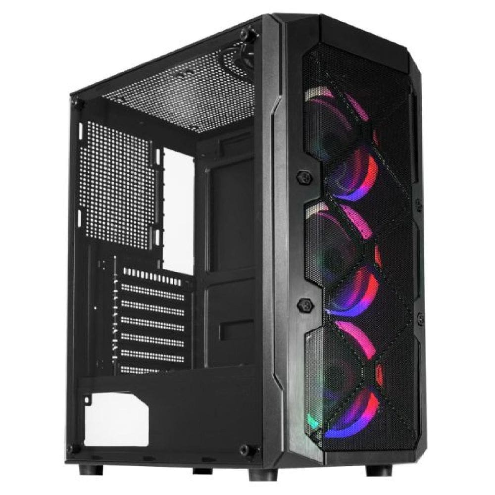 Gabinete Gamer 02C5 Painel Mesh Com 3 Fan Aafa1 Coloridos