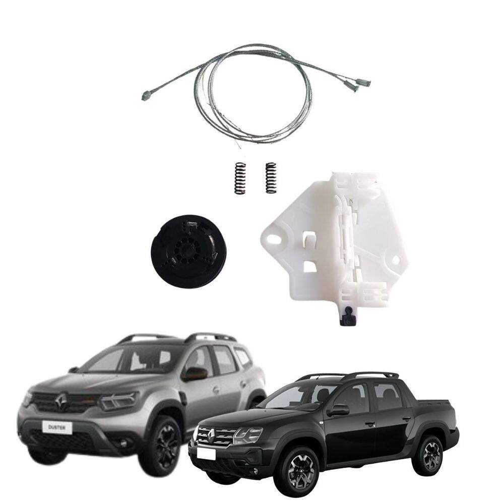Cabo Reparo Maquina Vidro Elétrico Dianteiro Duster Oroch Ld