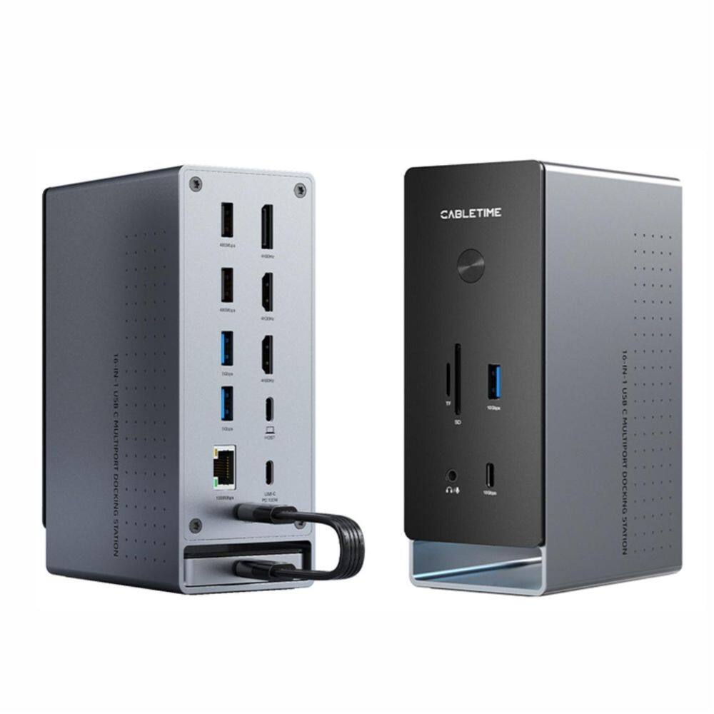 Dock Station Estação De Ancoragem 16 In 1 Cabletime