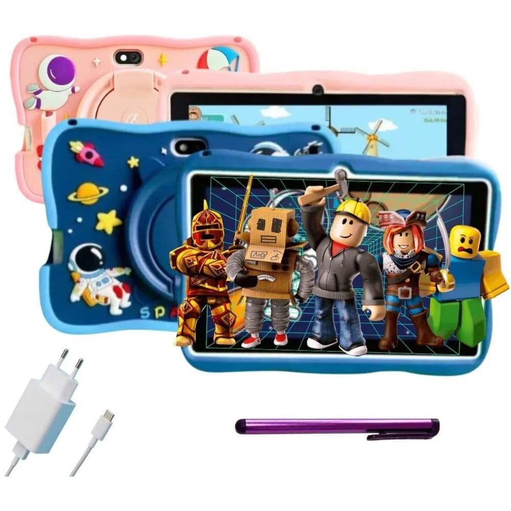 Tablet Infantil Capa Protetora Menina Aprendizado