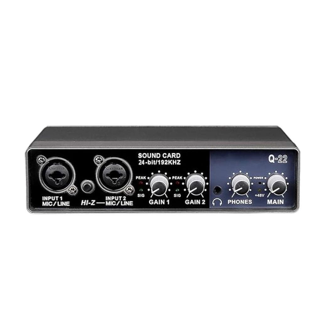 Interface De Audio Teyun Q22 Usb