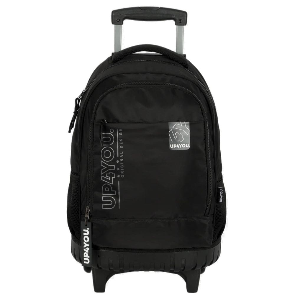 Mochilete Com Rodinhas Up4You Design Preto