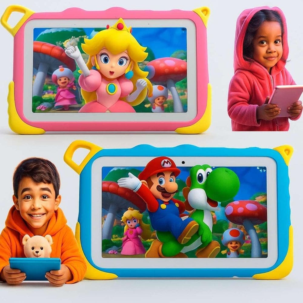 Tablet Infantil Wifi Bluetooth Presente Para Natal Para Menino