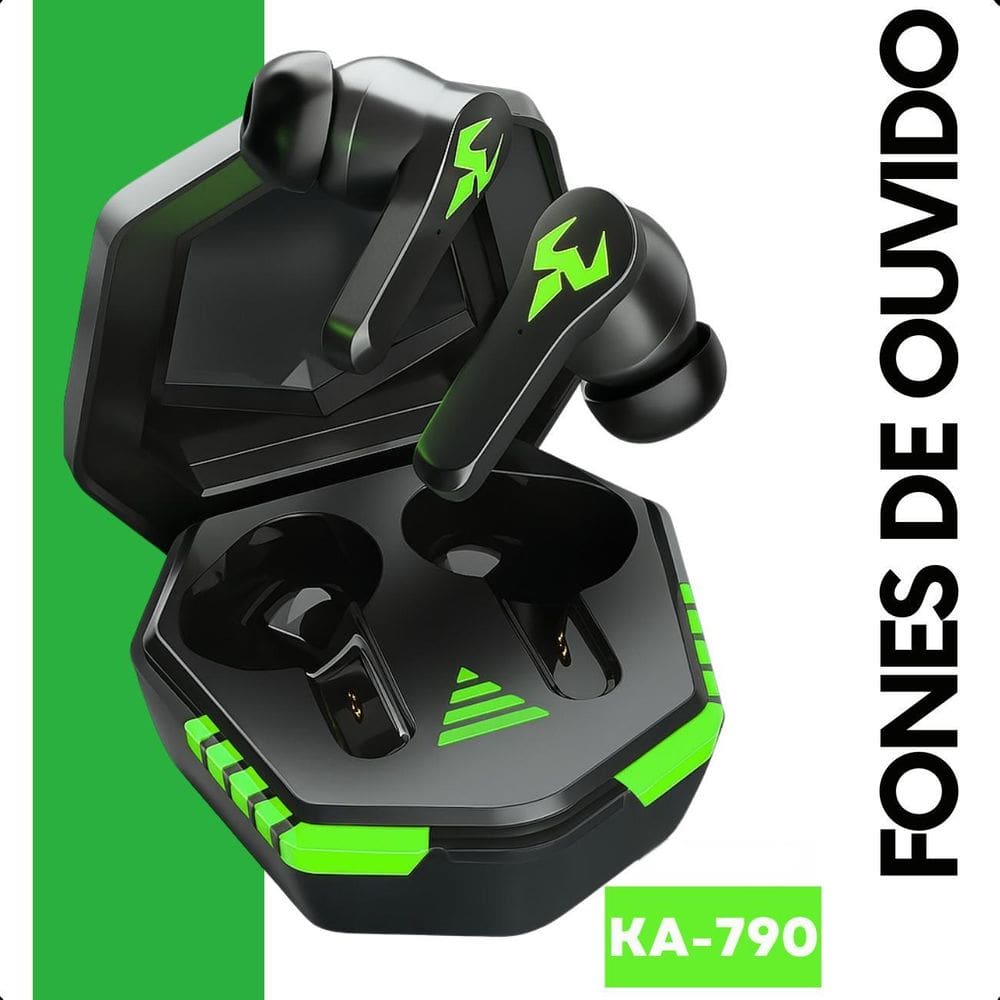 Fone Gamer Sem Fio Com Microfone Integrado