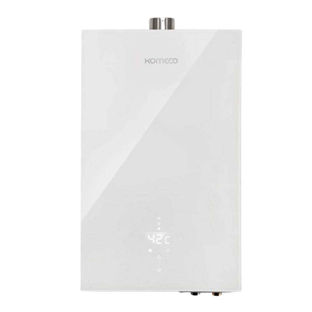 Aquecedor Digital A Gás Gn Decor Pintado Ko16Wh Komeco 16L