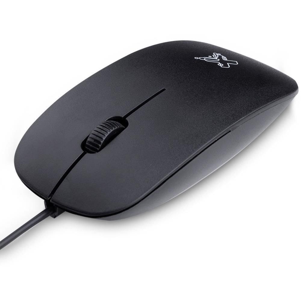 Mouse Óptico Usb 1200Dpi Surface Preto Usb 2.0 - Maxprint