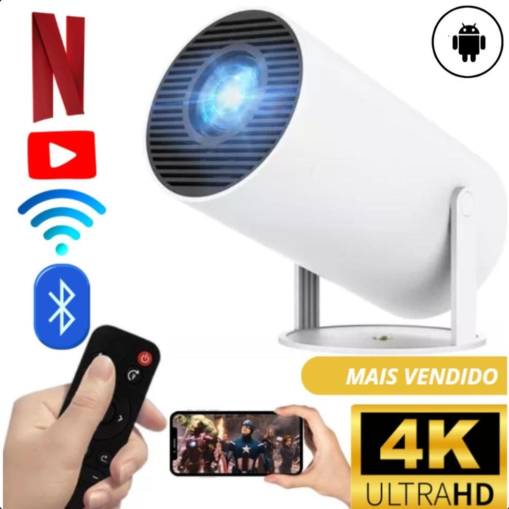Projetor Hy300 Portátil Para Home Theater
