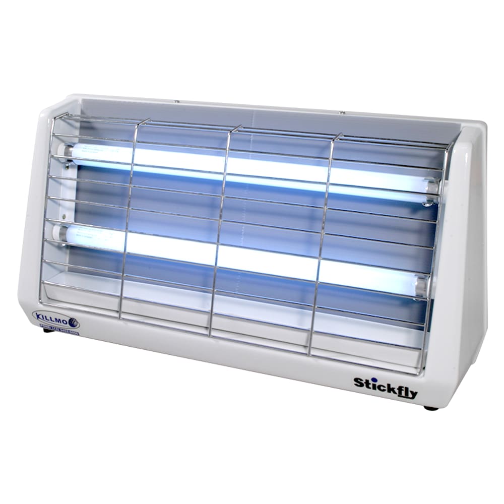 Armadilha luminosa mata mosquito mosca 45m² Stickfly PM-30