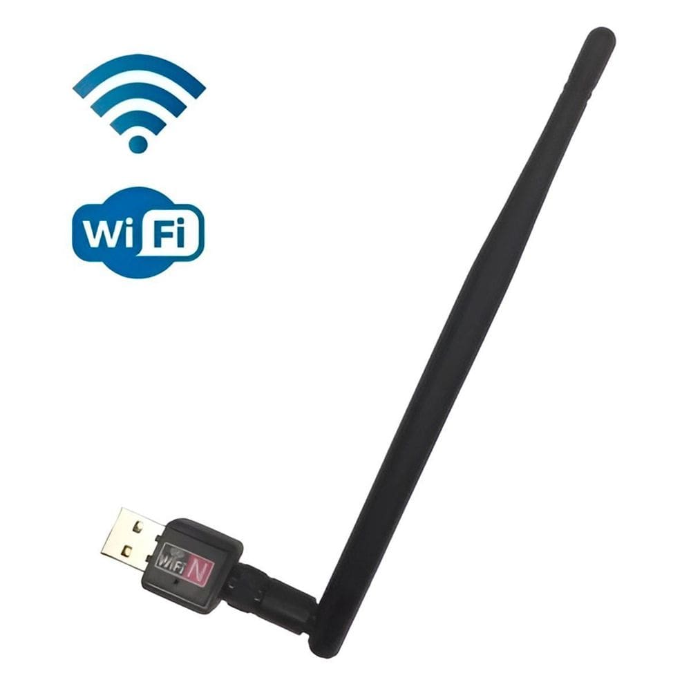 Adaptador Wi-Fi Usb Longo Alcance 2Dbi Para Pc E Notebook