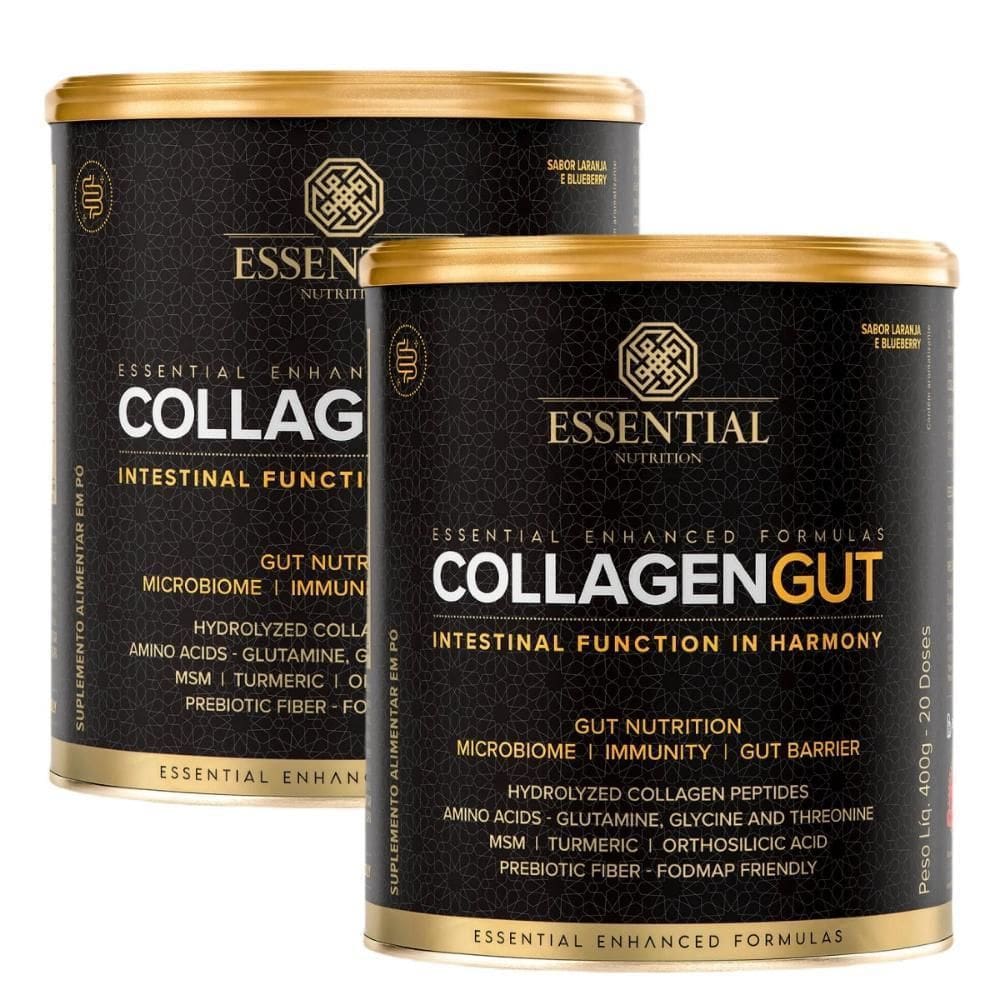Kit 2X Collagen Gut Intestino 400G - Essential Nutrition
