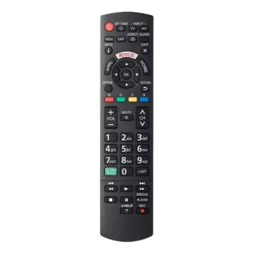 Controle Compatível Tv Panasonic Smart Tc-32Cs600B/ Tc-40Cs