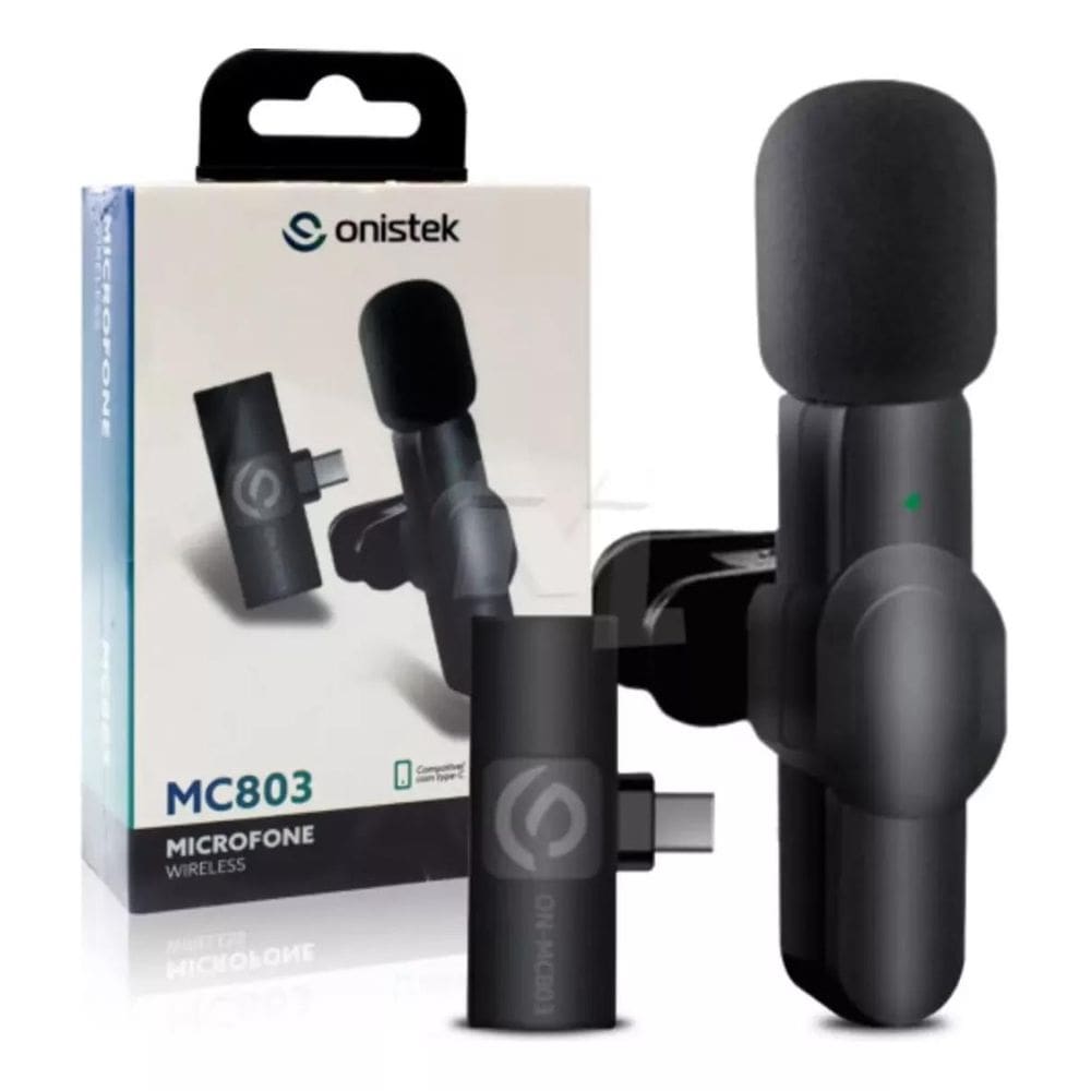 Microfone De Lapela Para Celular Onistek  Type-C