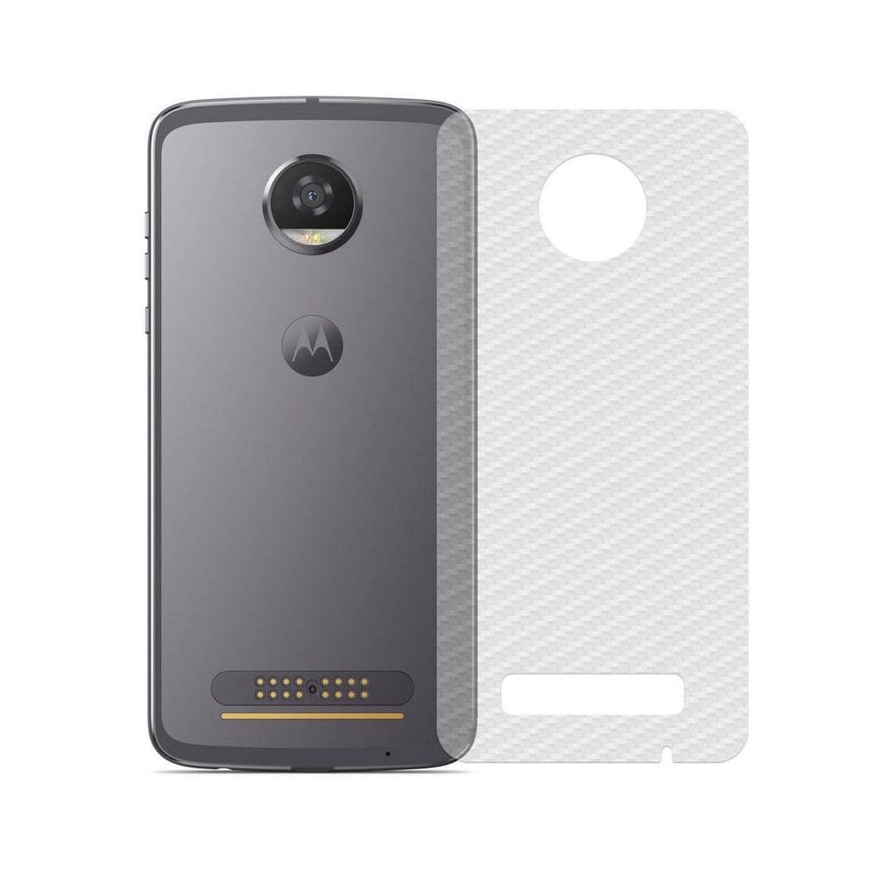 Película Traseira Transparente Para Motorola Moto Z2 Play