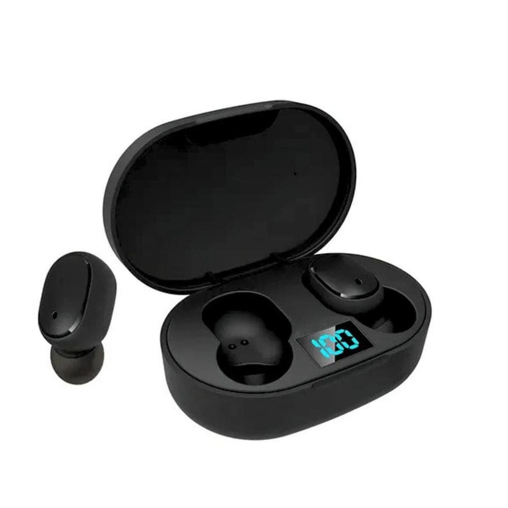 Fone De Ouvido Bluetooth 5.3 St Sem Fio Tws Preto Microfone