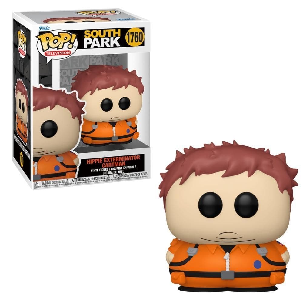 Boneco Funko Pop South Park Cartman Exterminador De Hippies