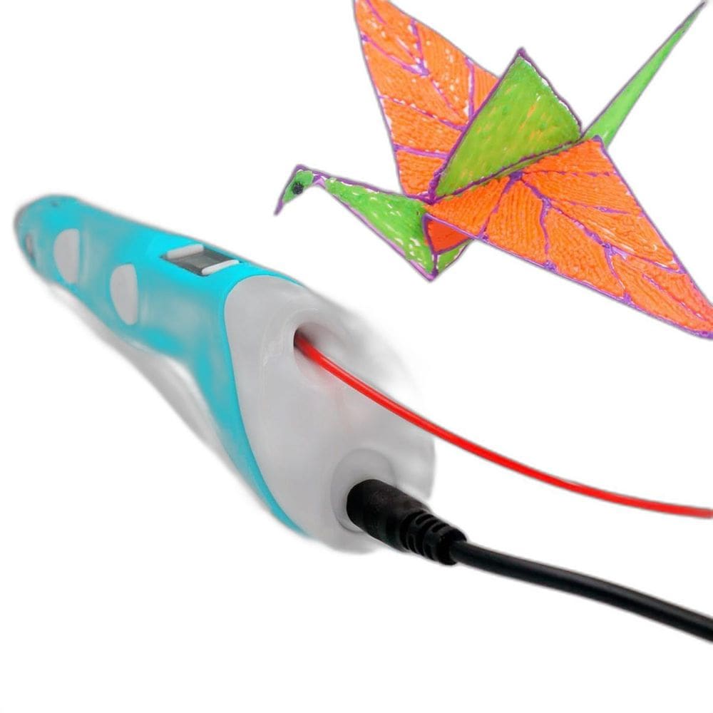 Caneta 3D Usb Infantil Educativo Cores