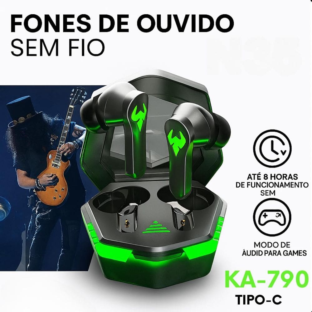Fone Gamer Com Som Imersivo E Microfone De Alta Definição