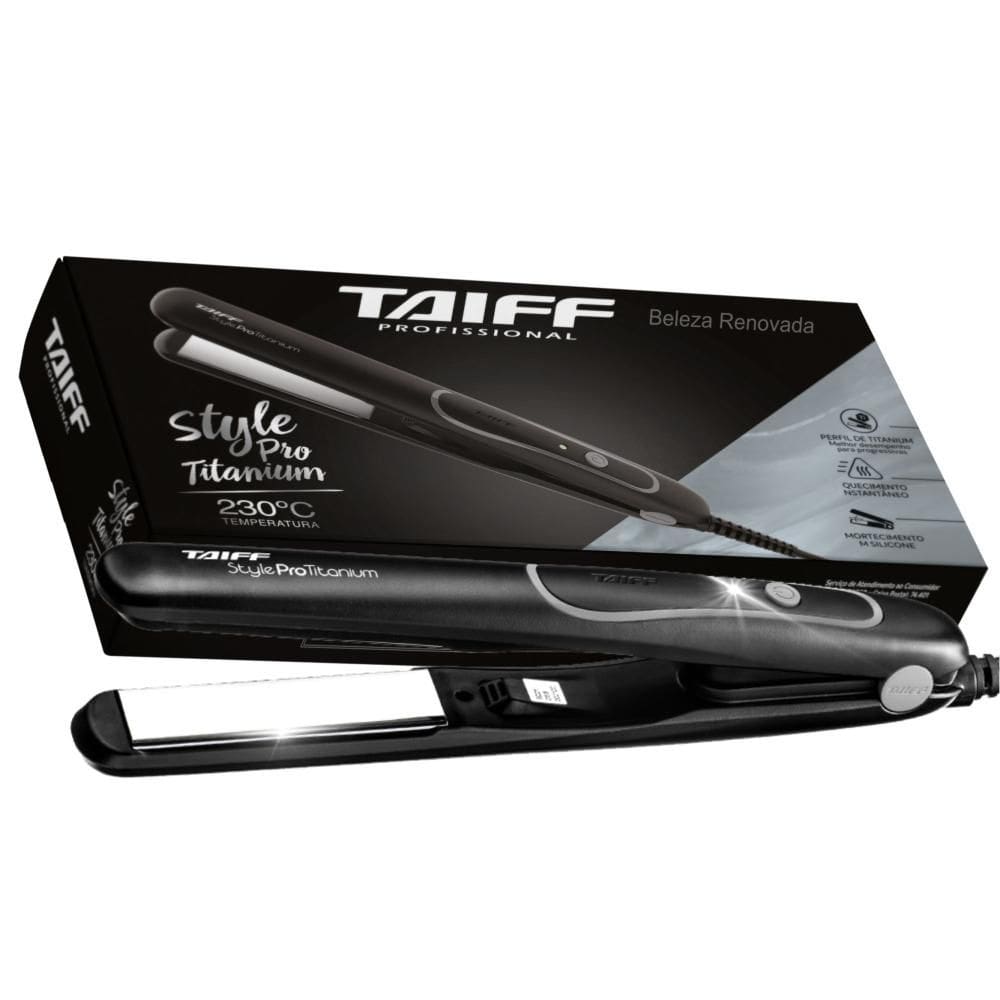 Chapinha Taiff Style Pro Titanium Bivolt - Profissional
