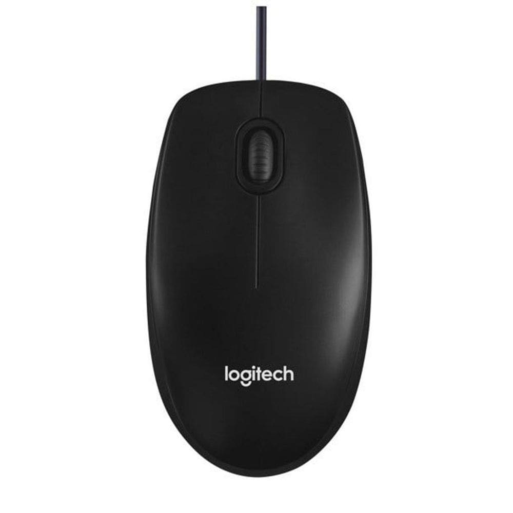 Mouse Logitech M90 Preto Usb Com Fio - 910-007599