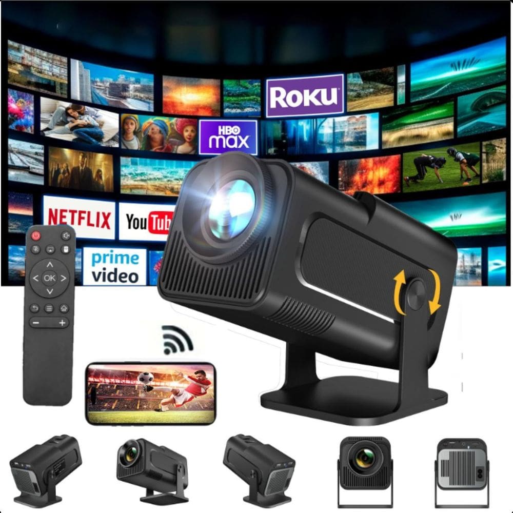 Projetor Hy320 Smart Tv 4K Wifi 6 Android 13