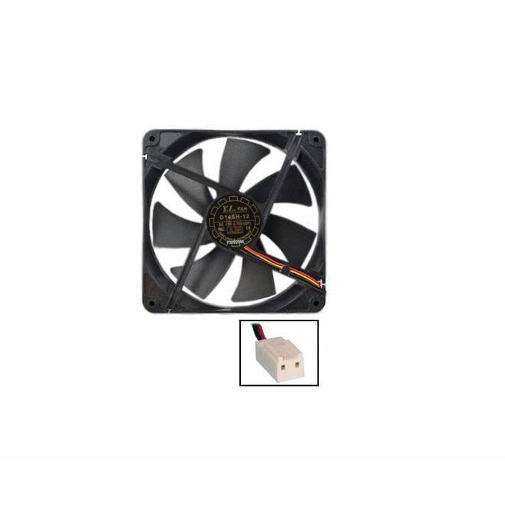 Cooler 14Cm 12V 0.70A Conector 2 Pinos Para Fonte