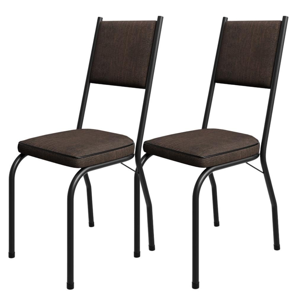 Kit 2 Cadeiras Tubular Europa 258 Pt