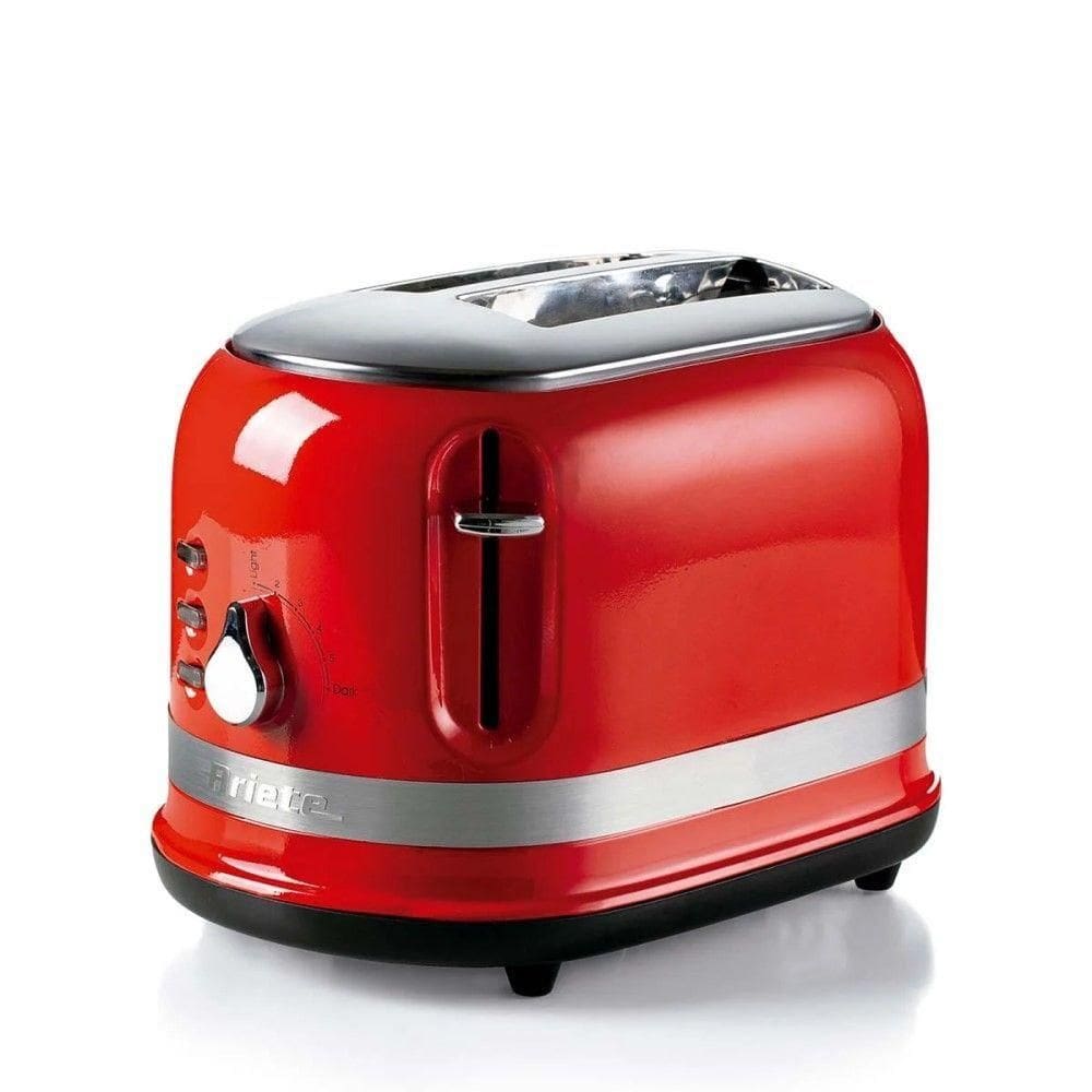 Torradeira Elétrica Ariete Moderna Vermelha 2 Fatias 6 Níveis 750w 220v - Modelo 149