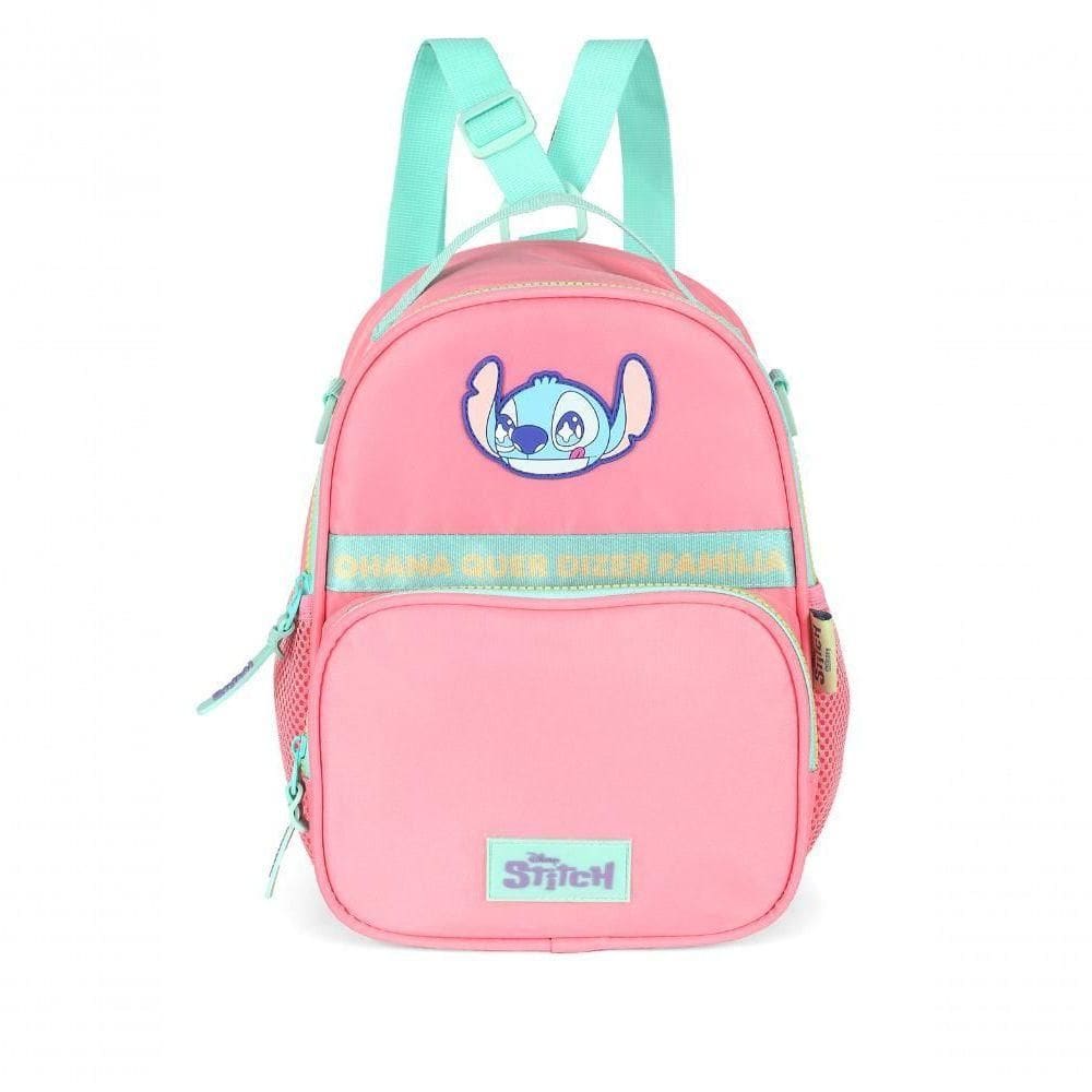 Lancheira Stitch Salmao - Unico Salmão