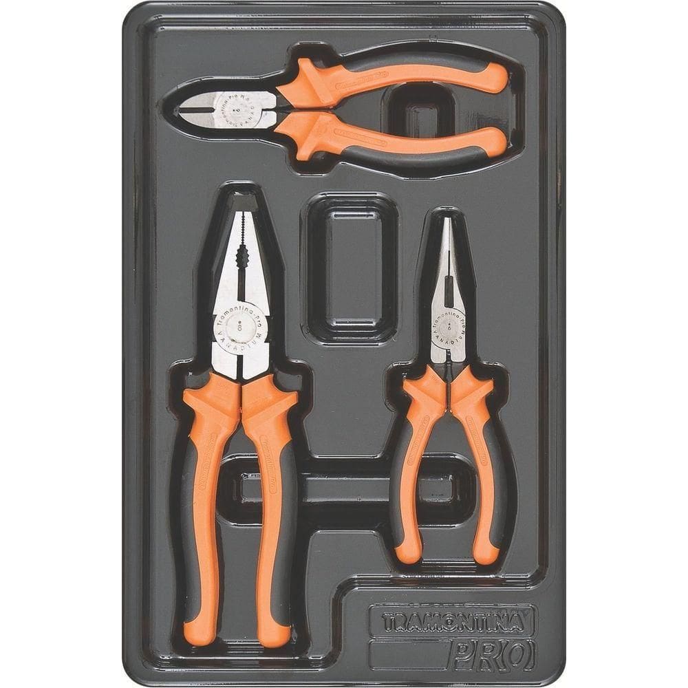 Módulo Com Alicates 3 Peças Tramontina Pro Tramontina
