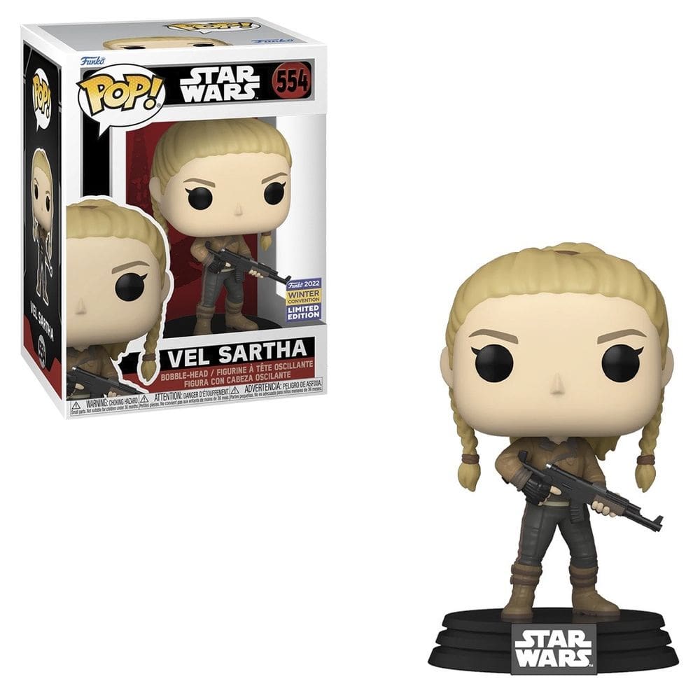 Funko Pop Vel Sartha 554 WInter Convention 2022 Star Wars