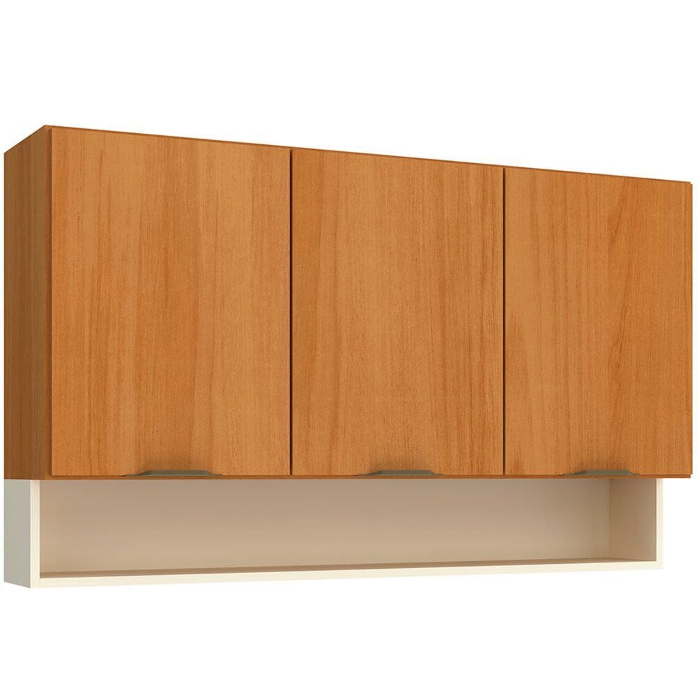 Armario Aereo 120 cm 3 Portas Ibiza  4311 Casamia