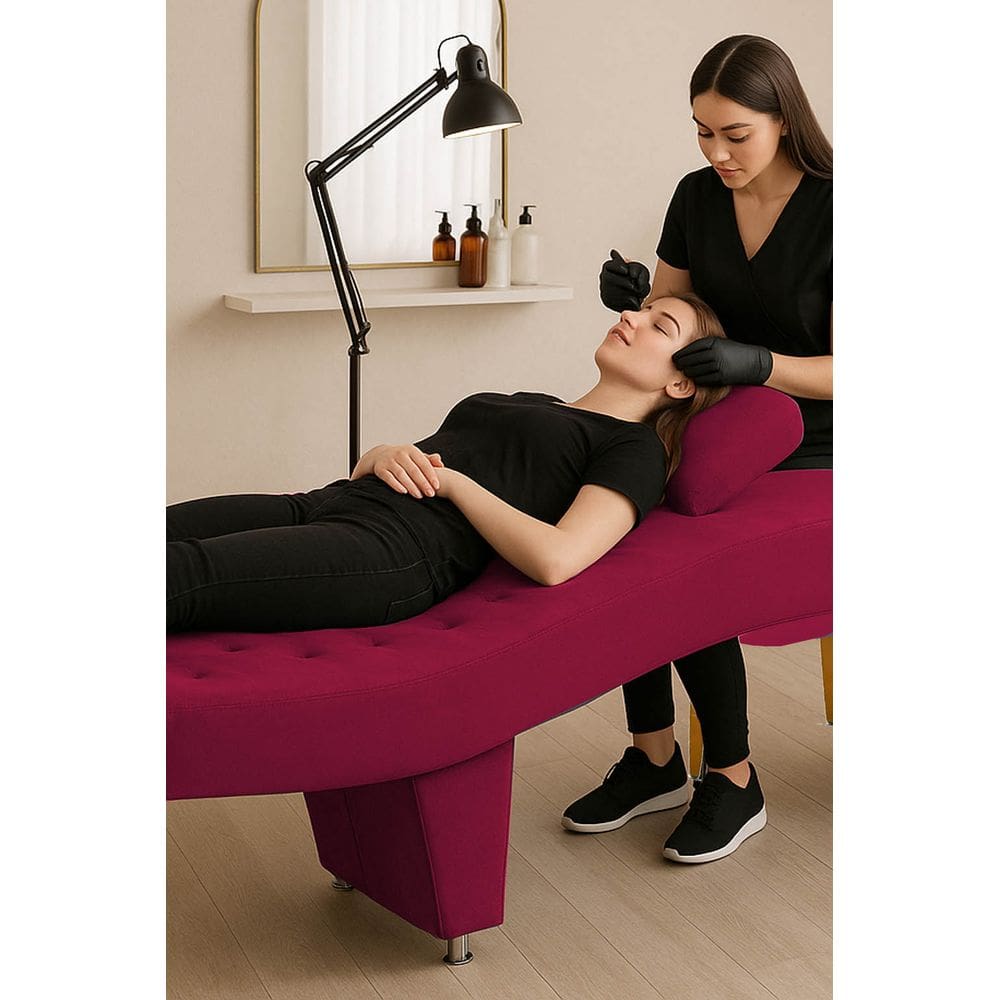 Maca De Maquiagem E Estética Cadeira Alicia Vermelho