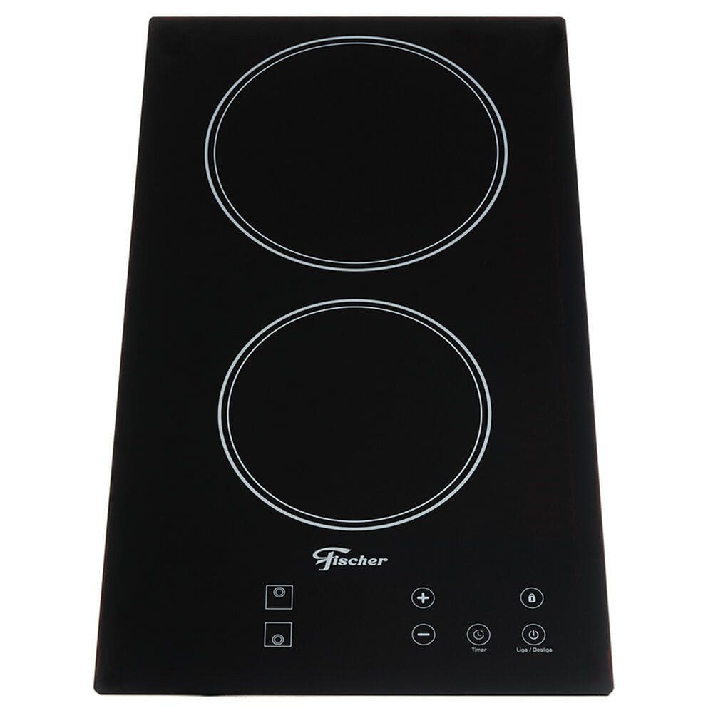 Cooktop Eletrico 2 Bocas Fischer com Touch Screen Vitroceramica 30004