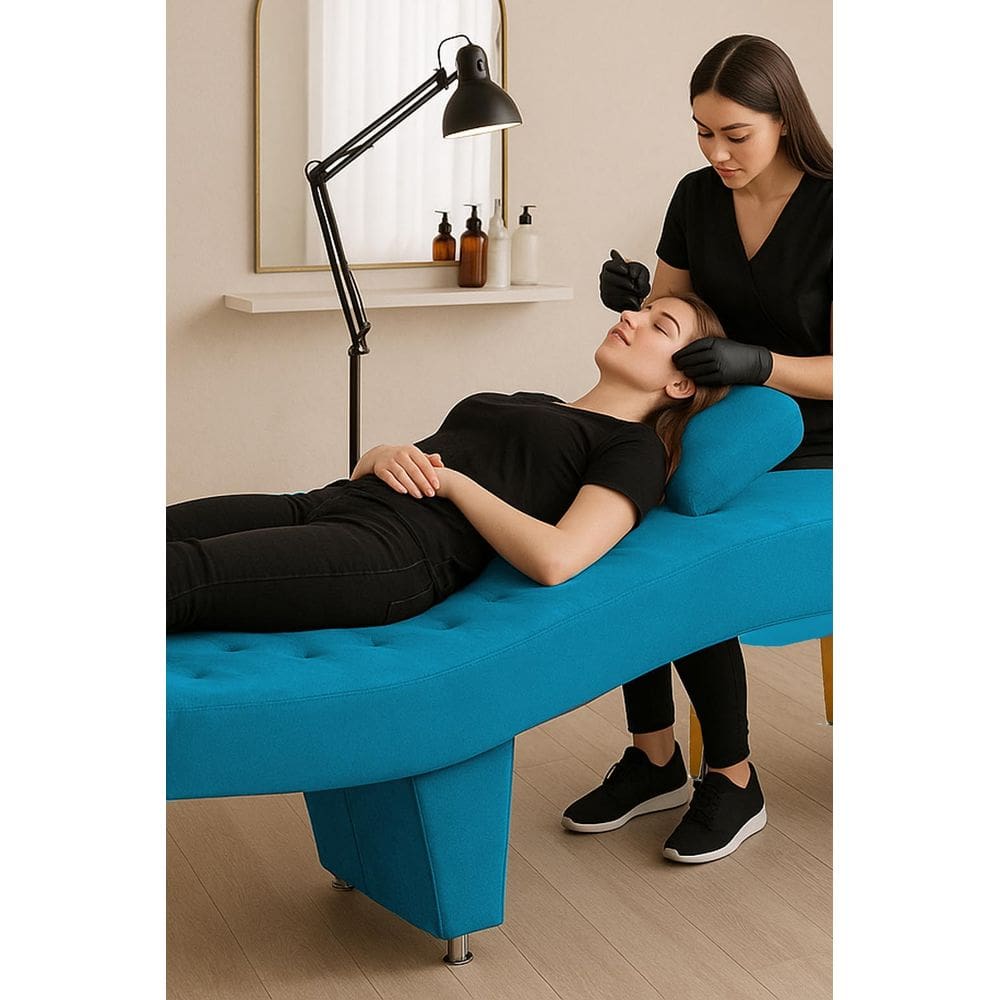 Maca De Maquiagem E Estética Cadeira Alicia Turquesa