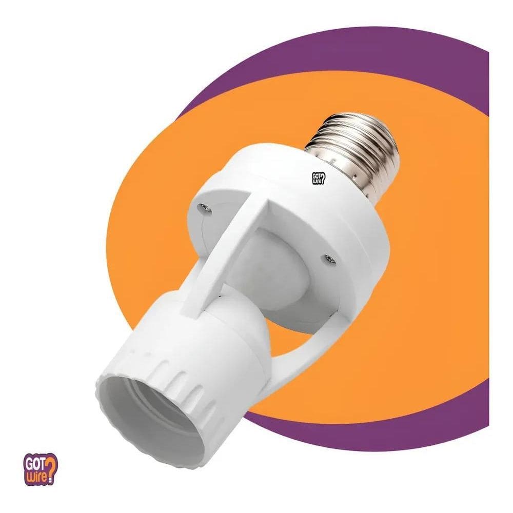 2X Sensor De Presença Para Lâmpada Gotwire Soquete Com Foto