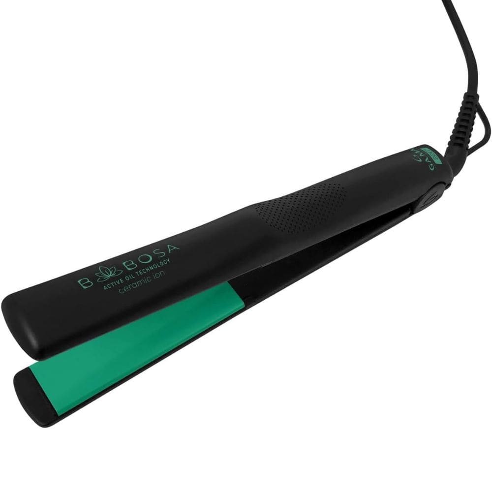 Prancha de Cabelo GA.MA Italy Babosa Ceramic Íon 220°C Preto Bivolt