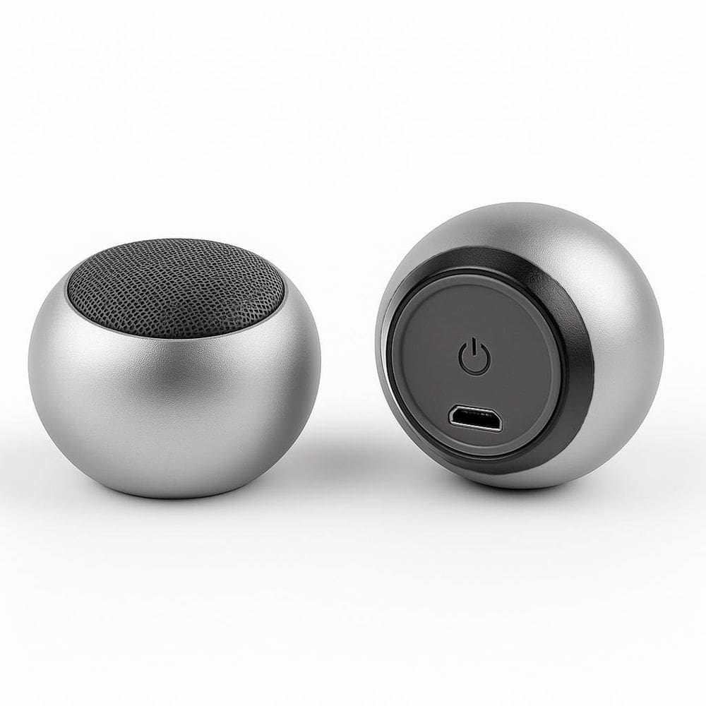 Mini Caixa Som Bluetooth Bolinha 3W Portátil Recarregável