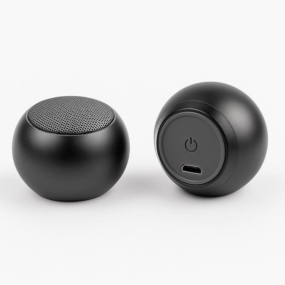 Mini Caixa Som Bluetooth Bolinha 3W Portátil Recarregável