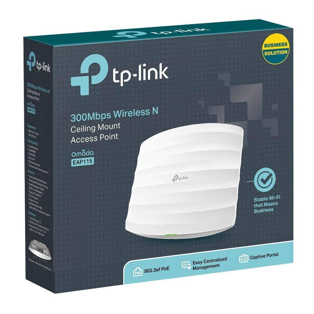 Access Point Corporativo Tp-Link Eap 115 N 300 Mbps