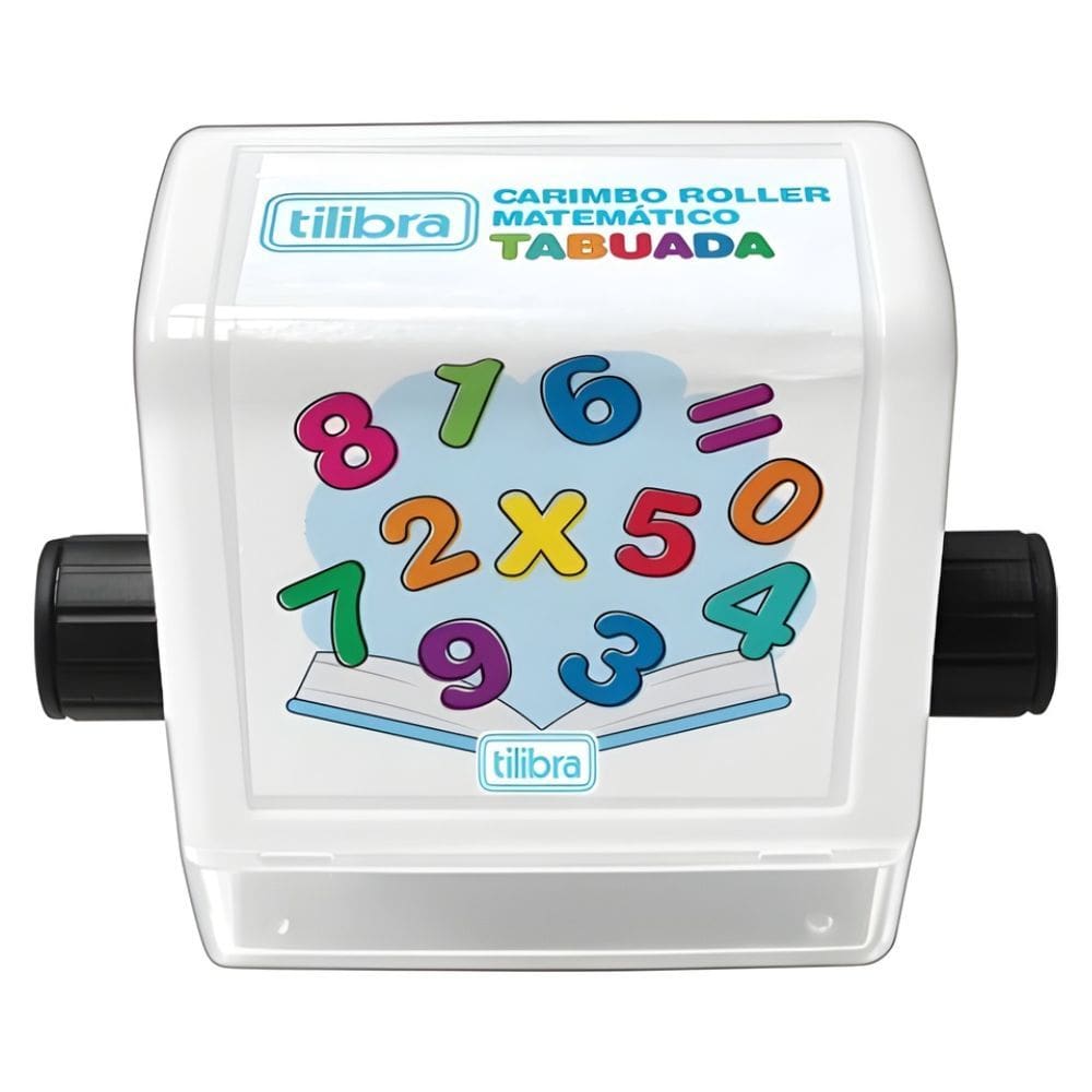 Carimbo Roller Matemático Tabuada - Tilibra