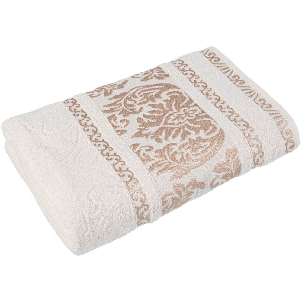 Toalha Banhão Gigante 80x160 cm Ibiza CavHome 450 gr Algodão Jacquard Alta Absorção Pérola