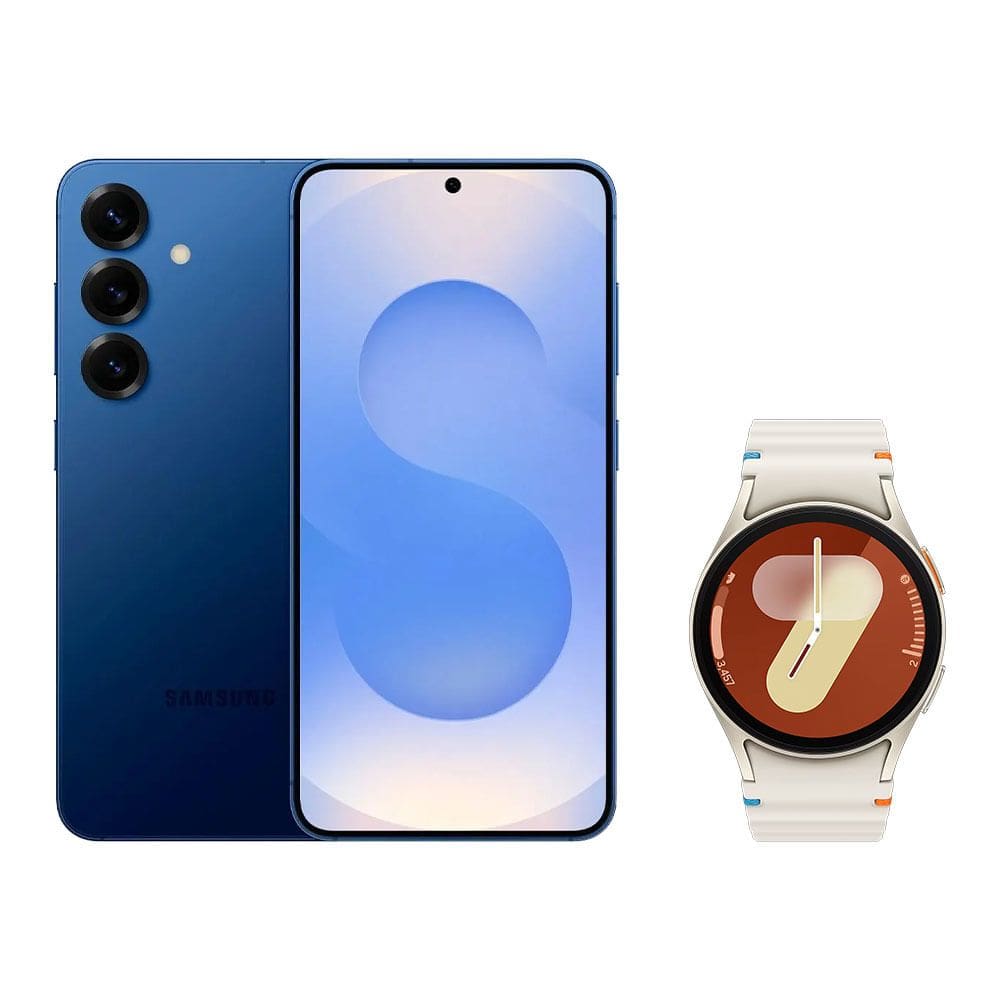 S25+ (256GB) - Azul Marinho + Watch7 BT 40mm - Creme