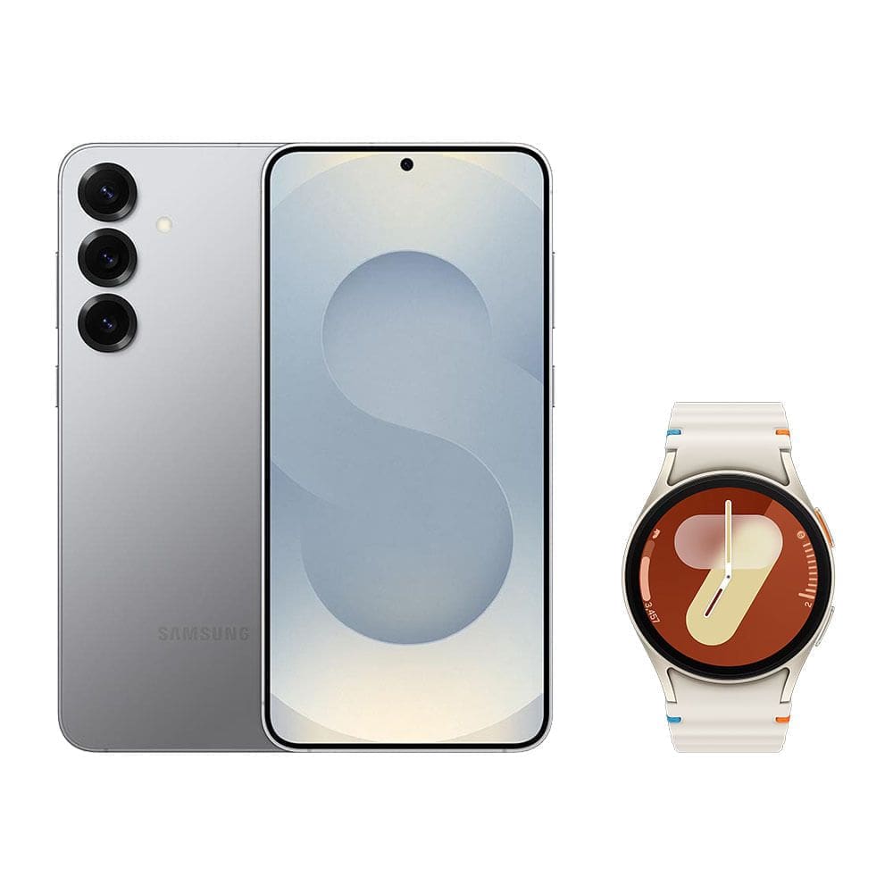 S25+ (512GB) - Prata + Watch7 BT 40mm - Creme