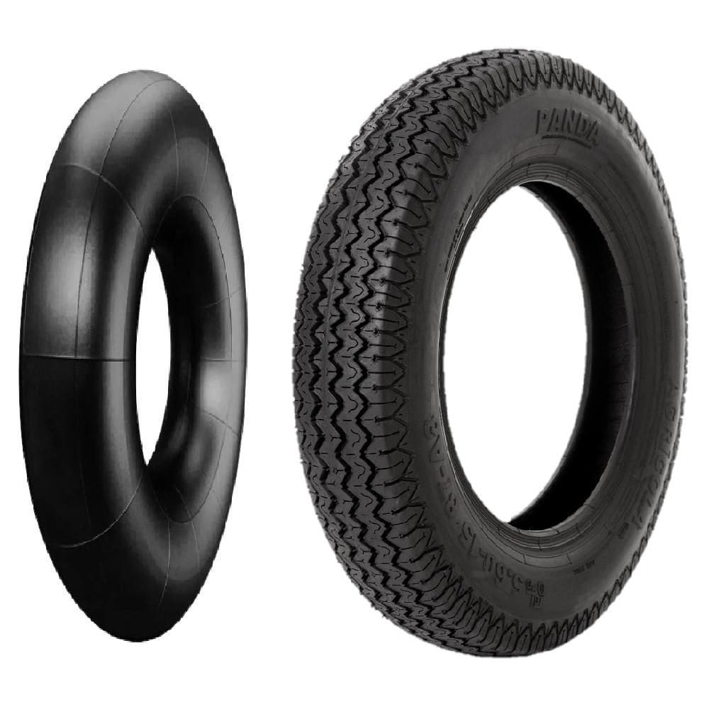 Kit Pneu 645-13 4l Tt Panda Maggion + Camara