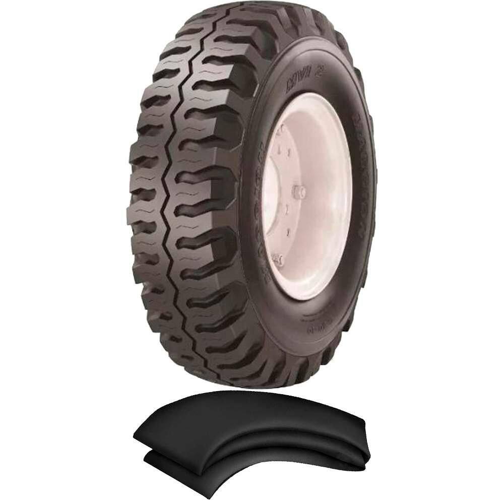 Kit Pneu Empilhadeira 700-12 Mvi2 12 Lonas Maggion + Camara