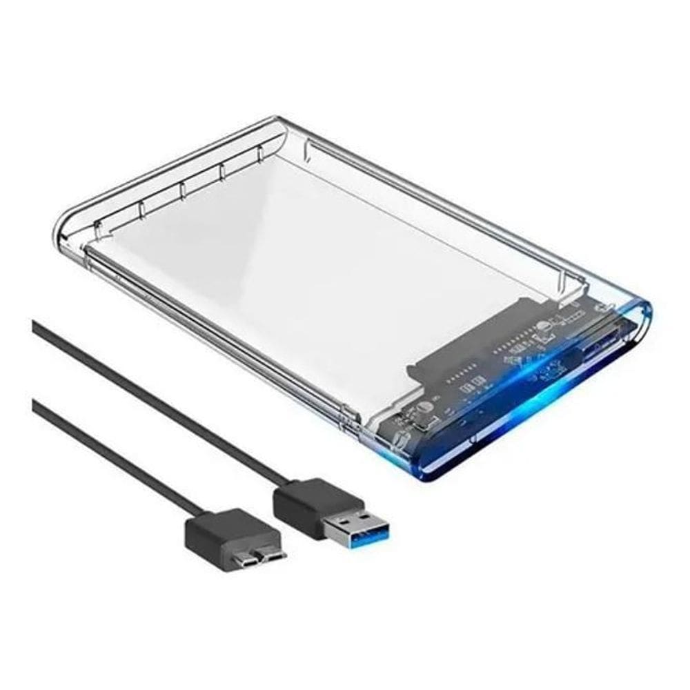 Case Para Hd Slim Externo Rhead Usb 3.0 Computador Ssd Hdd S