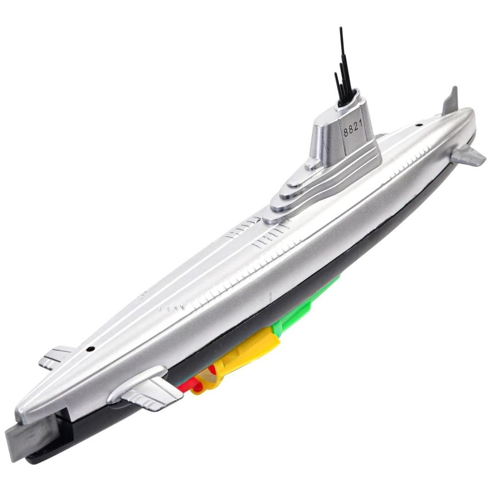 Brinquedo Nave Subaquática Realista Mega City Navega de Verdade 3+ com Som Super Motor BBR Toys