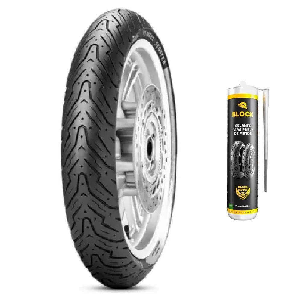 Pneu Honda Pcx 150 90/90-14 46p Tubeless Angel Scooter Pirelli + Selante