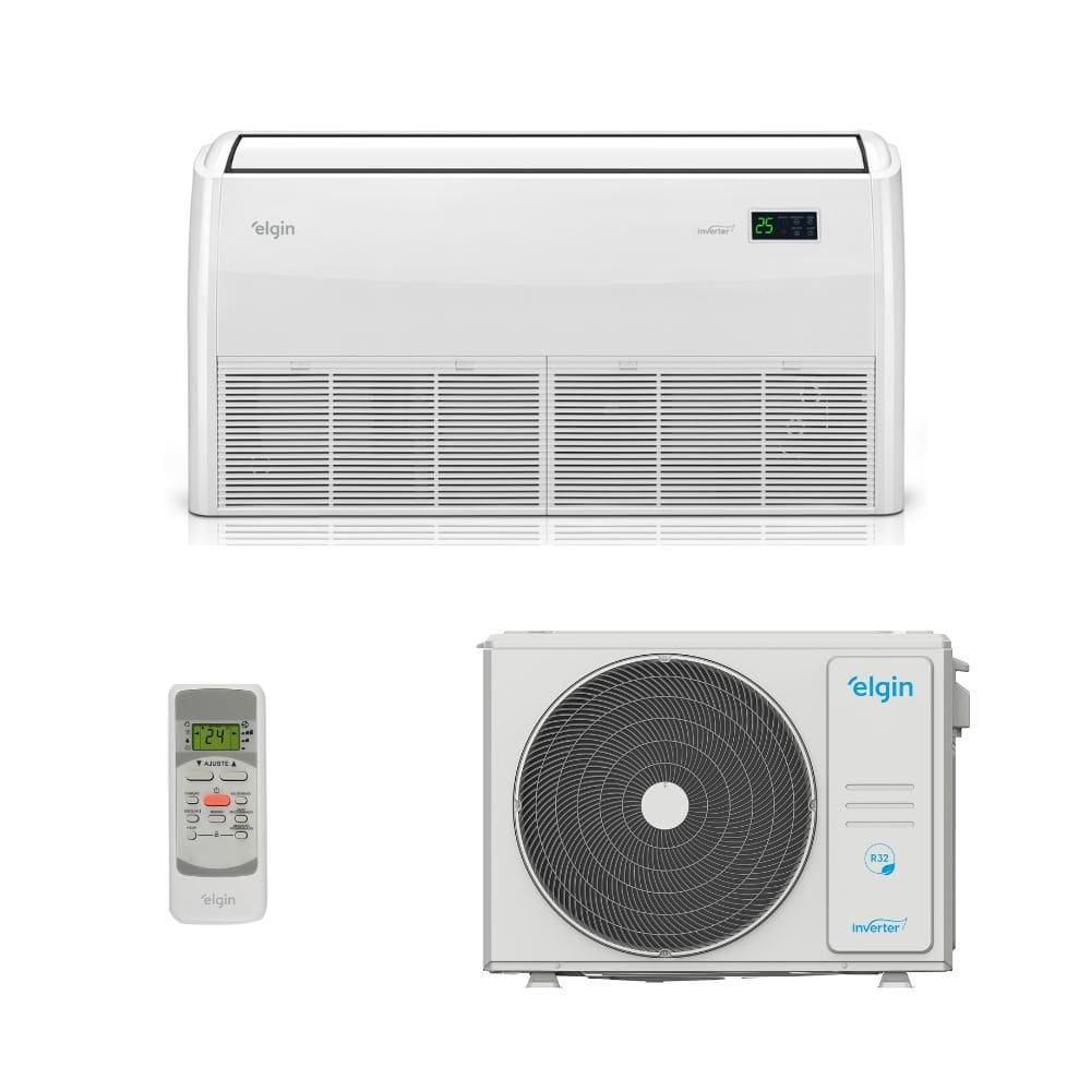 Ar Condicionado Piso Teto Inverter Elgin Eco  30000 Btus Quente/Frio R-32